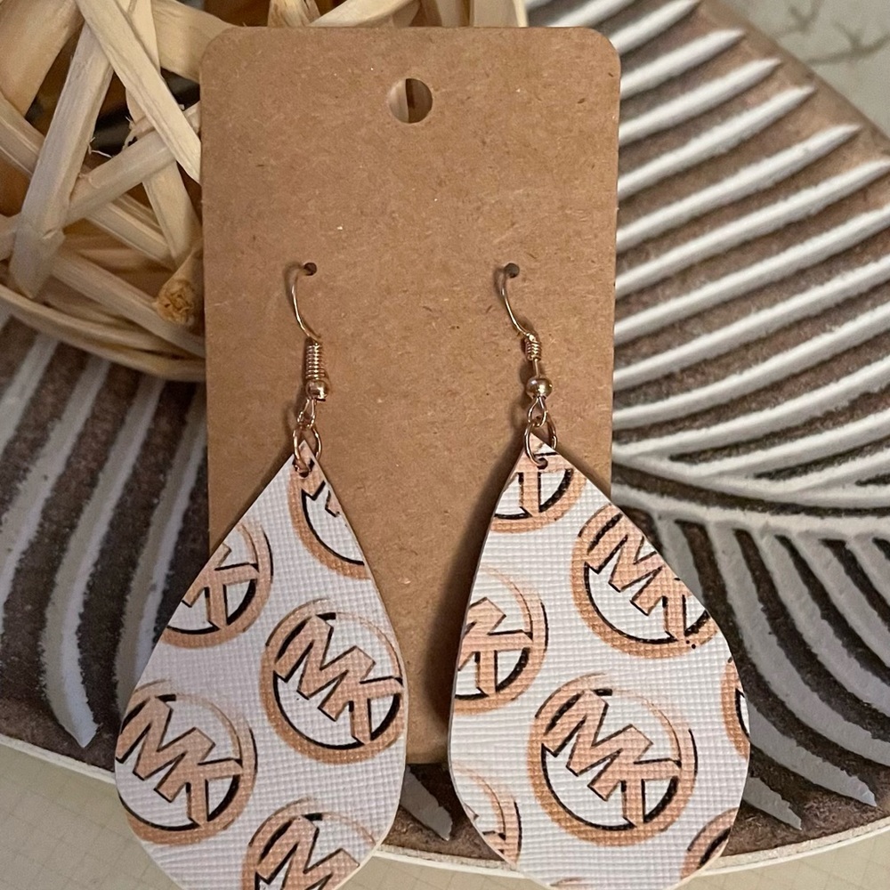 Earrings! New… handmade with recycled designer look!